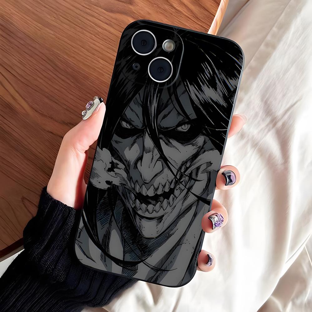 Attack On Titan Phone Case For IPhone 17 Pro Max 16 15 14 Pro Max 13 11 X Xs Xr 8 7Plus Silicone Cover