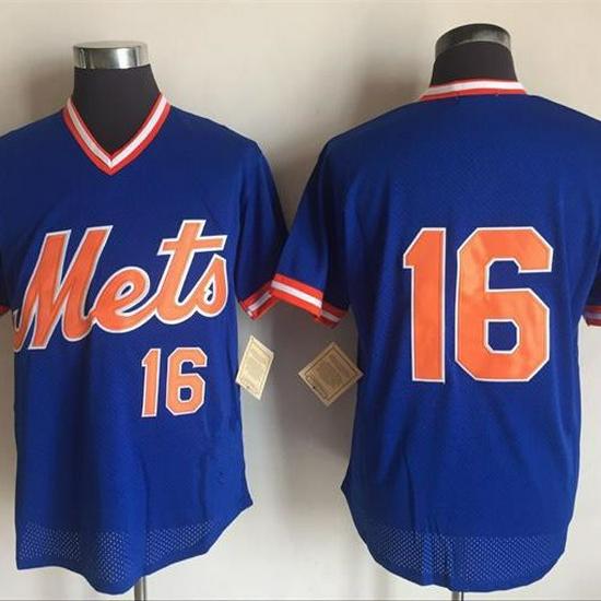 Ретро вышитая бейсбольная майка New York Mets