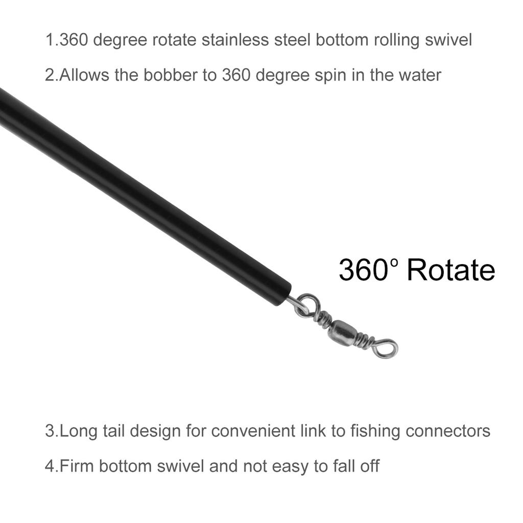 3г/5г/8г Высоковидимые Поплавки для Морской Рыбалки из Древесины Пауловнии, Дальнобойные Плавучие для Рокфишинга и Ночной Морской Дрифтовой Рыбалки