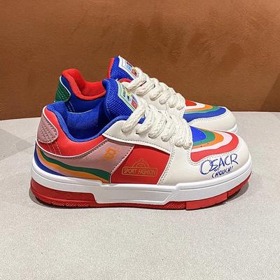 Модный дизайнер Утка-мандаринка Женские кроссовки на платформе для бега Женские теннисные туфли Женские кроссовки на массивной подошве для ходьбы Повседневная вулканизированная обувь