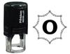 Printtoo Octagon Celtic Swirl Frame Alphabet O Monogram Self Inking Rubber Stamp Office
