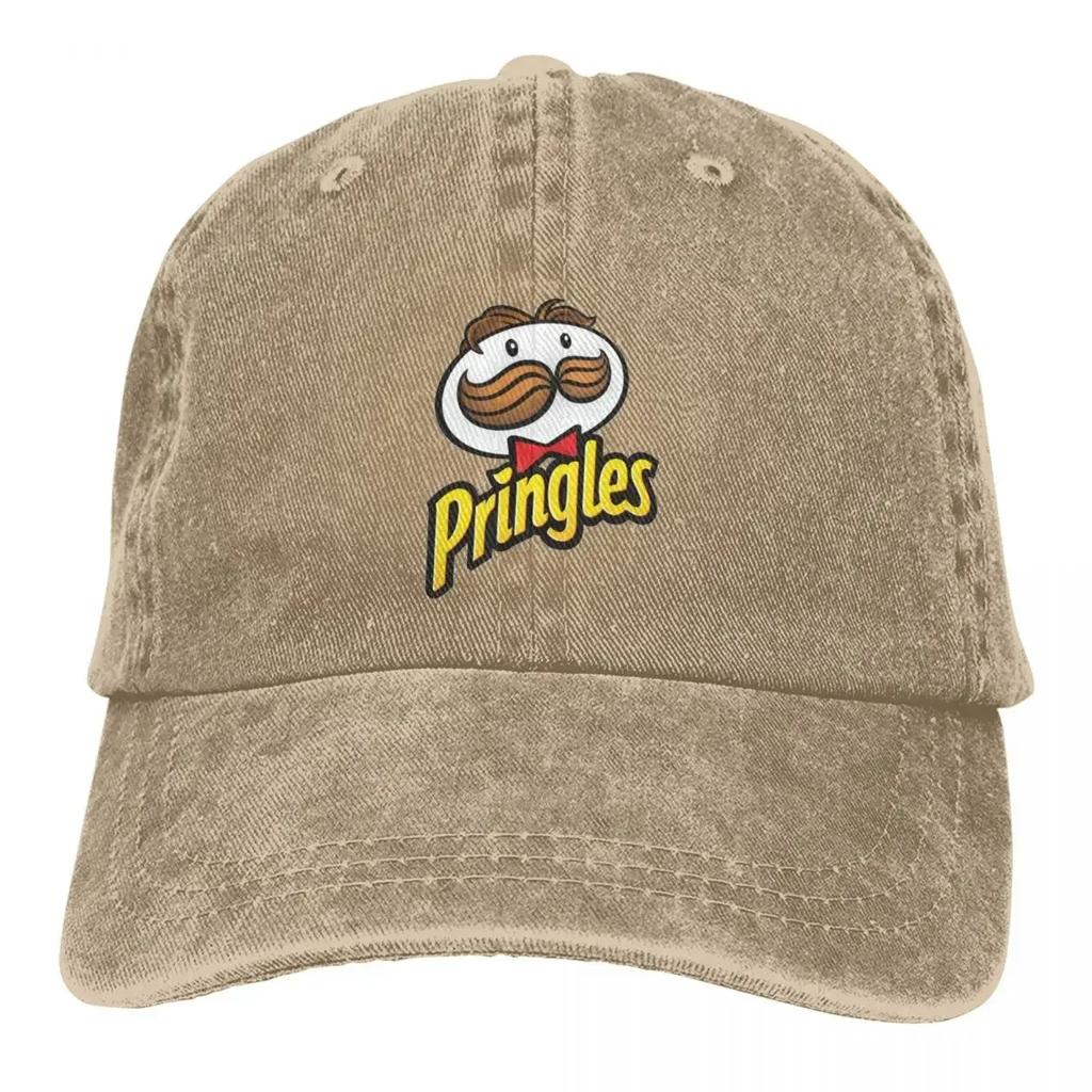Potato Crisps Chips Baseball Caps Merch Vintage Distressed Washed PotatoBased Crisp Chip Snack Food Cap Adjustable Hat