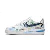 Air Force 1 Художественная концепция Синтетическая кожа Амортизация Устойчивость к истиранию Нескользящая Низкие CW2288-111(Team1727-)
