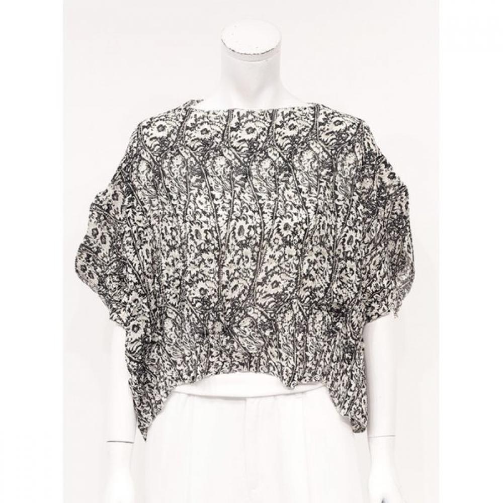 Specchio Sheer Pleated Tee  461 134 