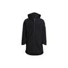 Adidas Letter Print Hooded Zip Long Sleeve Coat Men Coats Black GK8706