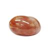 1 Pcs Reiki Healing Crystal Single Tumble Stone Raw Red Carnelian Tumble Gemstone Pebble for Aquarium Home Decorative Garden Table Vastu Correction