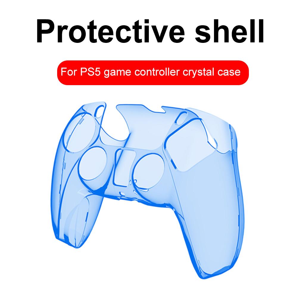 Прозрачный чехол для контроллера PS5 DualSense, ультратонкий прозрачный защитный чехол для Sony Playstation5, геймпад, игровые аксессуары