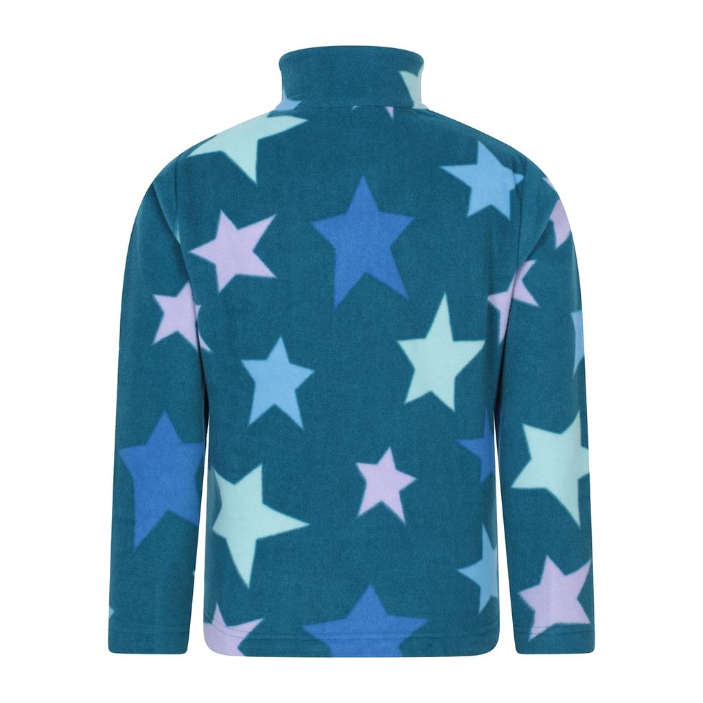 Mountain Warehouse Childrens/Kids Endeavour Star Microfleece Half Zip Fleece