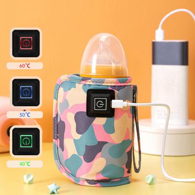 Usb Портативный Подогреватель Бутылочек с Водой Гомотермический Подогреватель Детского Молока 40-60 Градусов Теплоизоляционный Чехол Для Детской Бутылочки Устанавливается На Транспортном Средстве