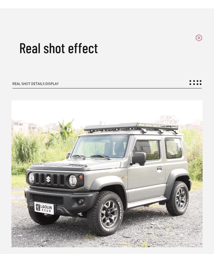 Защита кузова для нового пятидверного Jimny 2023-2026: Механический капот Защита от камней и песка