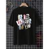 It Is What It Is Letter Graphic Men Tshirt Summer Cotton Fashion Oversized Clothes Casual Hip Hop Tops Loose Soft T-Shirts Men’s
