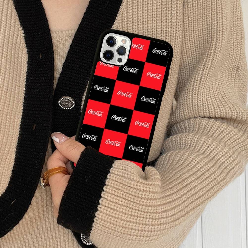 Coca-cola Винтаж Для IPhone 17 16 15 14 13 12 11 Mini Pro Max Plus PC+TPU Задняя крышка для телефона