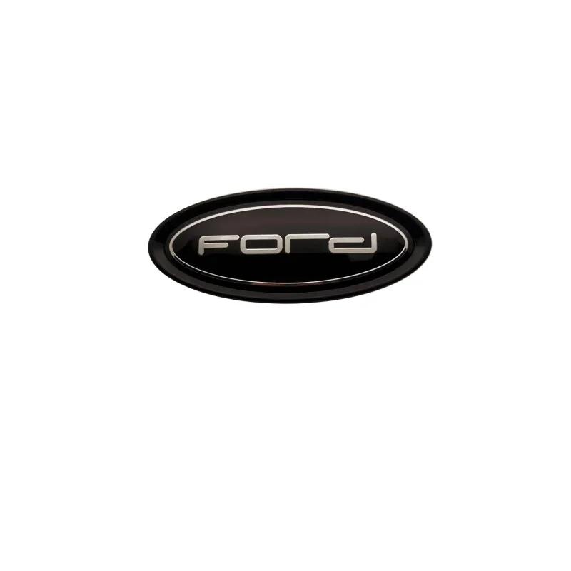 Ford Car Emblem Badge Sticker 11.5x4.5CM | Front Hood & Rear Trunk Tailgate | For Fiesta Ranger Mondeo Focus Escape Kuga Edge GMSBD1