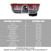 2/4PC Car Door Logo Welcome Light LED Laser Projector For Volkswagen VW Golf Variant B8 New Passat Touareg Phideon Tiguan CC Eos GB2ZA