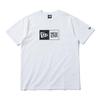 New Era 14121907 Cotton Box Logo White Black XL S/S T-Shirt