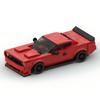 Dodge Challenger MOC Speed 8-Stud Racing Car Building Blocks - Gift for Men
