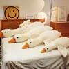 50cm Huge Cute Goose Plush Toys Big Duck Doll Soft Stuffed Animal Sleeping Pillow Cushion Gifts for Kids and Girls