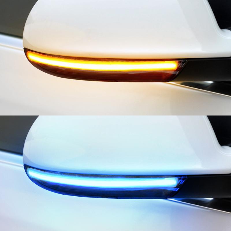Dynamic Turn Signal LED Rearview Mirror Indicator Blinker Repeater Light For Volkswagen VW GOLF 5 Jetta MK5 Passat B5.5 B6 EOS