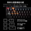 Аналоговая игровая клавиатура Razer Huntsman V3 Pro Mini с быстрым срабатыванием и регулируемым аналоговым оптическим переключателем, усилием нажатия 40G, английской раскладкой