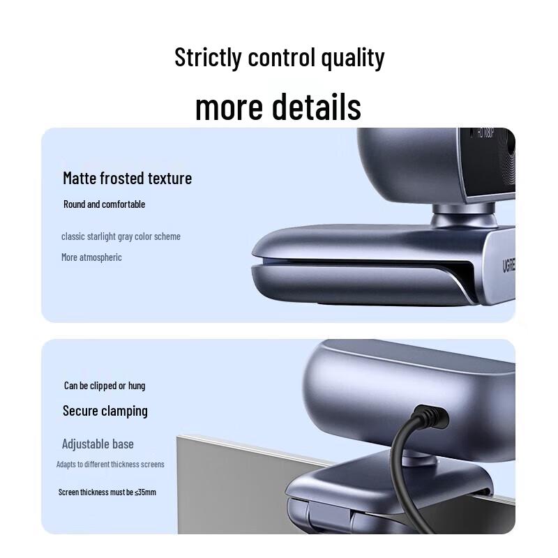 UGREEN 2K HD USB Webcam