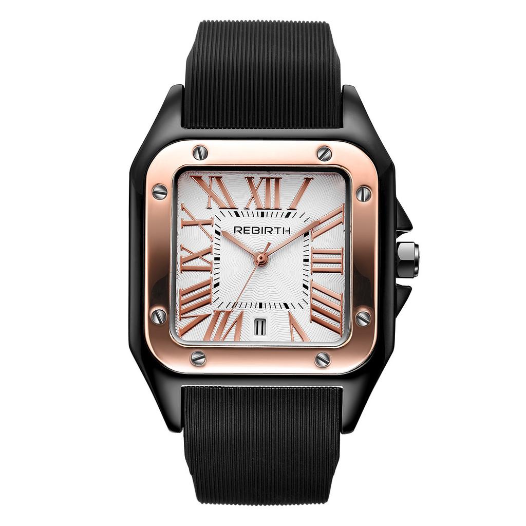 Часы Square Pair Expression Pair Quartz Watch Новые классические часы для мужчин и женщин