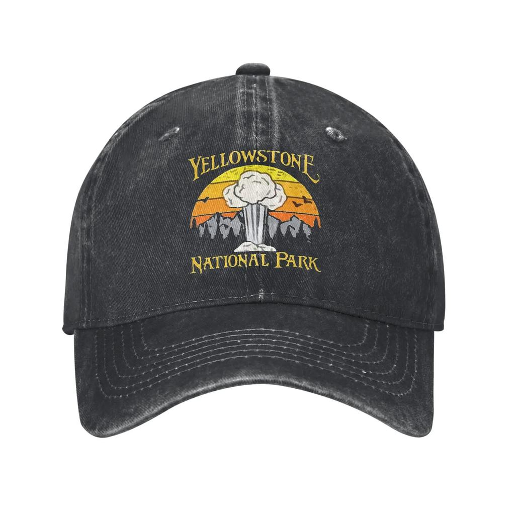 AYellowstone Потертые джинсовые бейсболки Потертая джинсовая кепка-snapback Логотип Ranch Gold Кепки для активного отдыха и бега Безструктурные кепки Ha