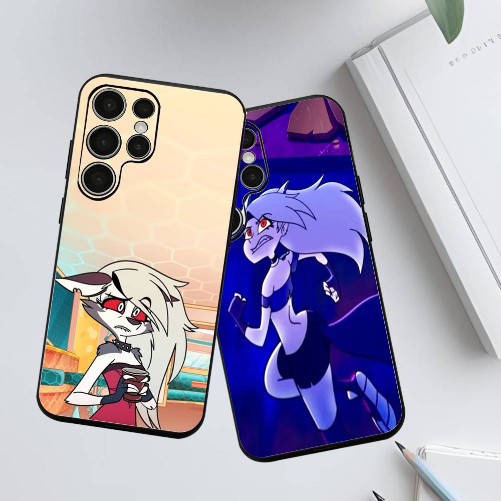 Мультяшная фигурка L-Loona Blitzo Чехол для телефона Samsung Galaxy S 24,25,23,22,21,20 Plus Ultra 5G Lite Ударопрочный чехол