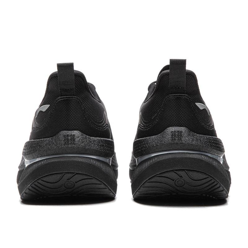 Li-Ning Мягкие Повседневные Мужские Кроссовки Низкие Soft Go Max Черные AGLW085-1