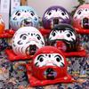 Керамическая копилка Daruma Lucky Cat, офисное украшение с удачей, фэн-шуй, ремесленная копилка, украшение для дома, подарки