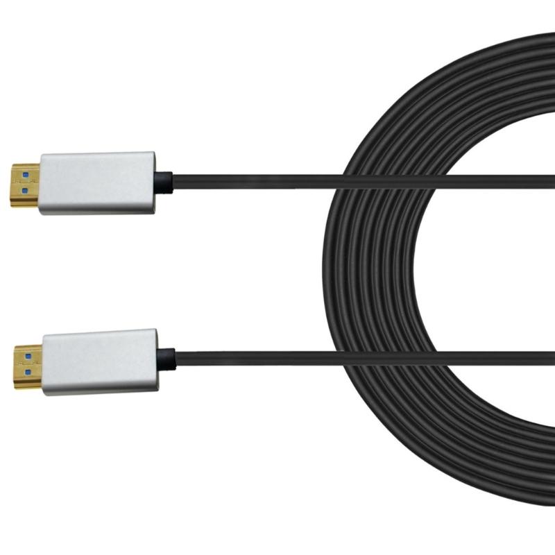 8K HDTV Cable Fiber Optically HDTV Cable 2.1 Support 8K@60Hz Dynamic 48Gbps Fast Speed Long Cable for Laptop PC