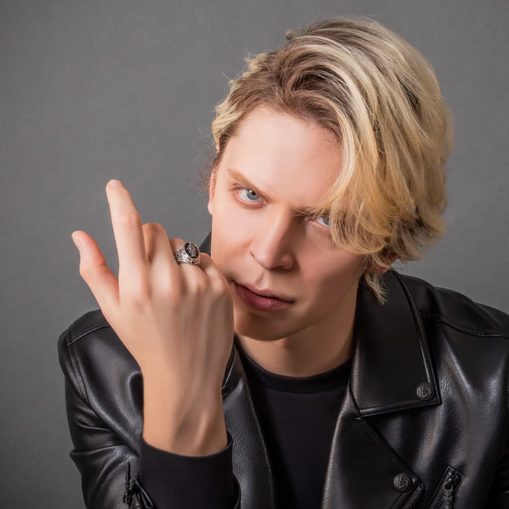 Artemis Classic Черная Дева Мария Свободный размер Серебряные аксессуары для мужчин и Бренд Серебро 925 Стерлинговое серебро Кольцо, (ac-acr0220), Женщины, Ювелирные изделия, Кольцо,