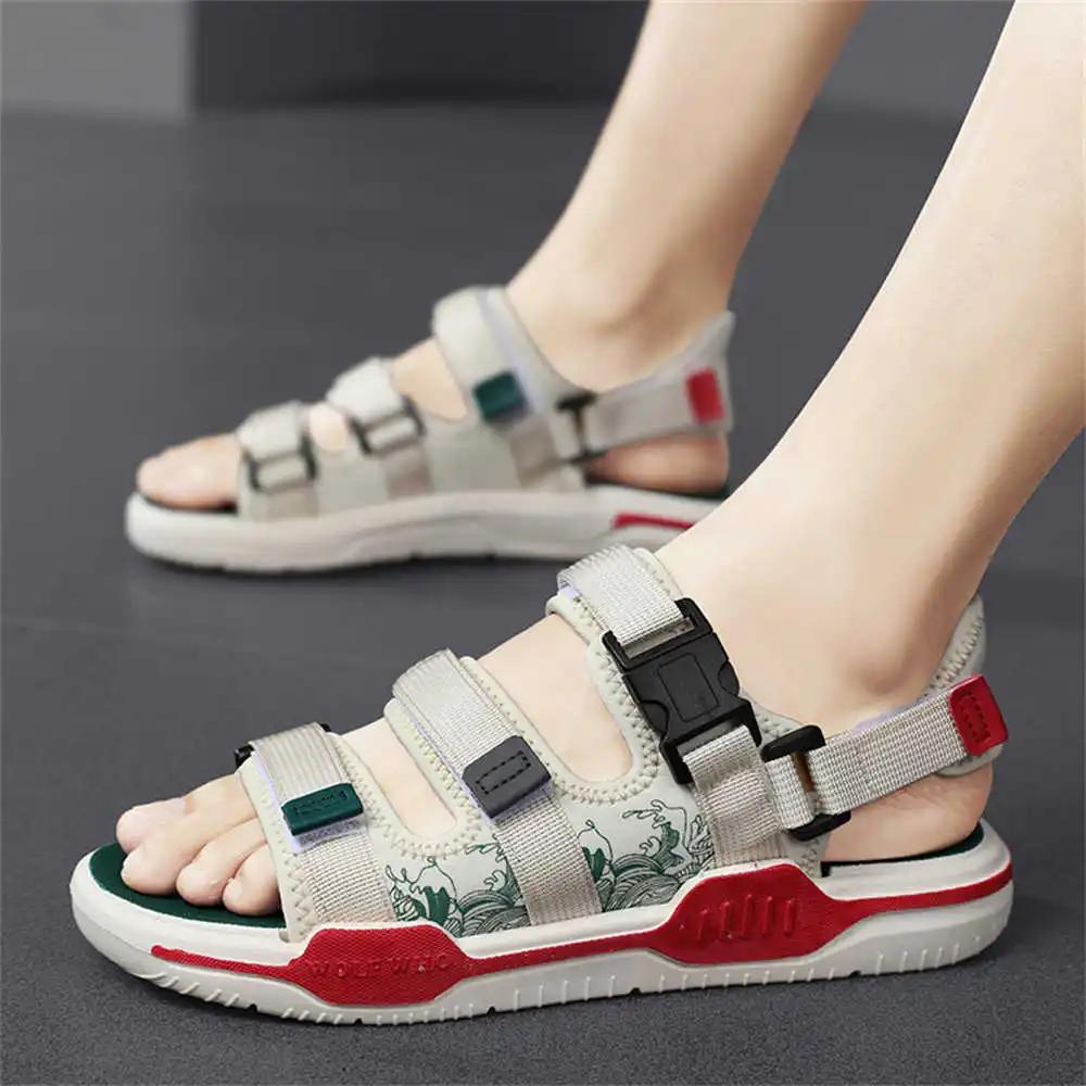 Number 44 In Beach Sand Adult Sandals Sea Slipper Mens Luxury Designer Shoes Sneakers Sports Sports-leisure Tenismasculine