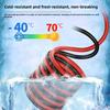 3M4M Car Battery Jumper Cable Boost Cable Line Emergency Jumper Starter Lead Extended And Thickened Double Headed With Clamp