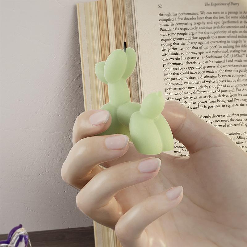 1PC 3D Dog Silicone Mold DIY Puppy Pendant Desktop Decorative Silicone Mold Home Decoration