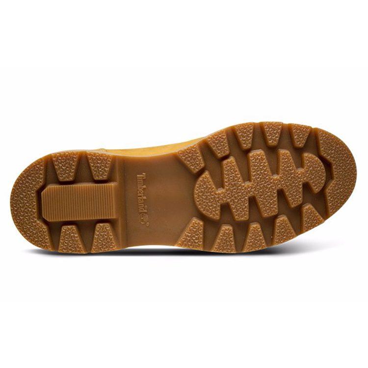Timberland Женские водонепроницаемые ботинки 'Wheat' из липы, 6 дюймов, широкая посадка A1ODRW