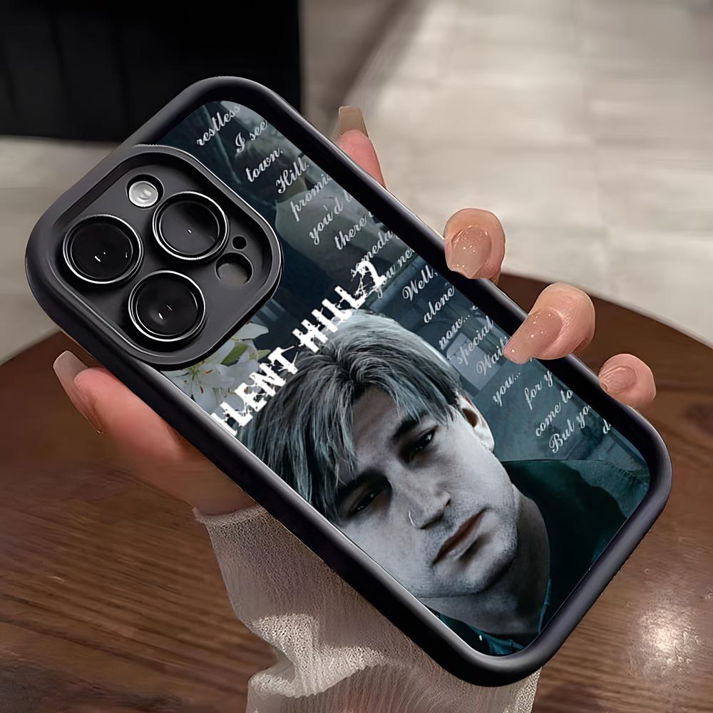 Чехол для телефона Silent Hill 2 Для IPhone 17 Pro Max 15 Pro 16 14 Plus 12 13 Mini 11 Pro Ударопрочный Мягкий чехол