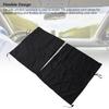 Car Privacy Curtains Removable Auto Window Sunshade Curtain with Adjustable Cord Universal for Sleeping Traveling