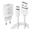 Fast Charger EU Plug Quick Charge for Samsung J6 Prime J2 Core A7 2018 M20 M30 A10 A20 A20E A30 A40 A50 A70 S10 Plus Usb Cable
