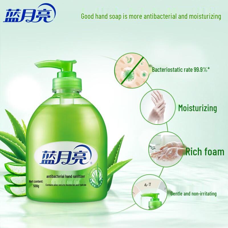 Набор антибактериального мыла для рук Blue Moon Aloe