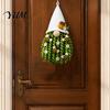 DIY Yarn Craft Set with Tools Crochet Gnome Door Hanger Kit, 3D Faceless Wall Material Hanging Set, Complete Starter Kit for Beginners