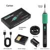 1 Набор 5В 15Вт USB Type-C Интерфейс Электрический Паяльник Ремонт Беспроводной Мини Трехуровневая Температура Паяльник Сварочный Инструмент