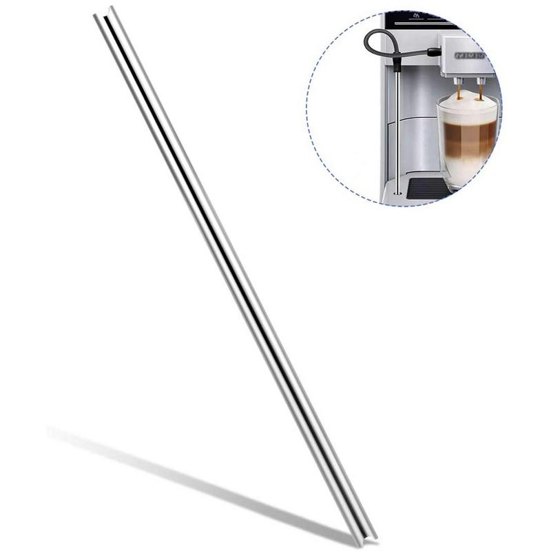 Трубка для молока всасывающая 2 м, силиконовая трубка для молока, для автоматической кофемашины, эспрессо-машины, трубка для молока с щеточкой для чистки, подходит