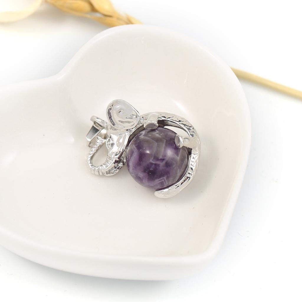 Ожерелье, кулон из натурального камня, агаты/розовый кварц, кулон в форме слона, подвески, изготовление ювелирных изделий, ожерелье, браслет, аксессуары