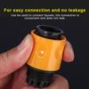 4 Points Water Pipe Fast Connecting Joint Hose Tubing Repair Coupler Garden Irrigation Adapter Quick Water Connector