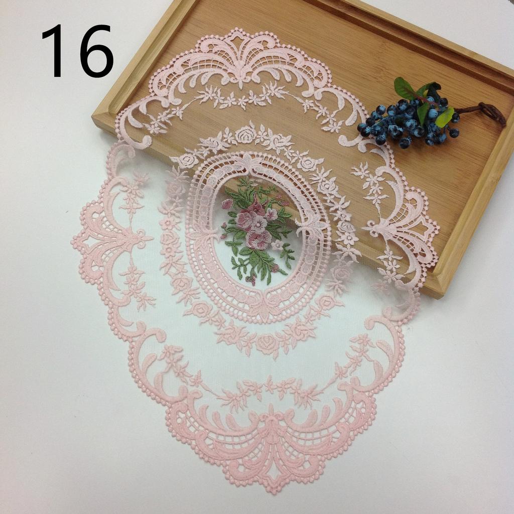 Винтажная кружевная салфетка для столовых приборов, вышитая скатерть, декоративные салфетки для столовой, вечеринки, свадьбы, антикварные подставки под кофе, салфетки для столовых приборов