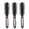 3pcs Round Hair Brush Slipless Curling Roll Comb Hair Styling Brush Home Use for Blow Drying