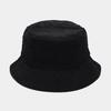 Solid Color Fashion Double-sided Four Seasons Fisherman Hat Solid Fisherman Hat Corduroy Sun Hat Reversible Foldable Hats