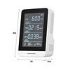 Монитор качества воздуха Детектор CO2 5 в 1 ИК-точный тестер для CO2 TVOC HCHO Относительная температура