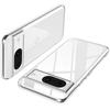 For Google Pixel 8 TPU Case Fingerprint-free Transparent Phone Back Cover