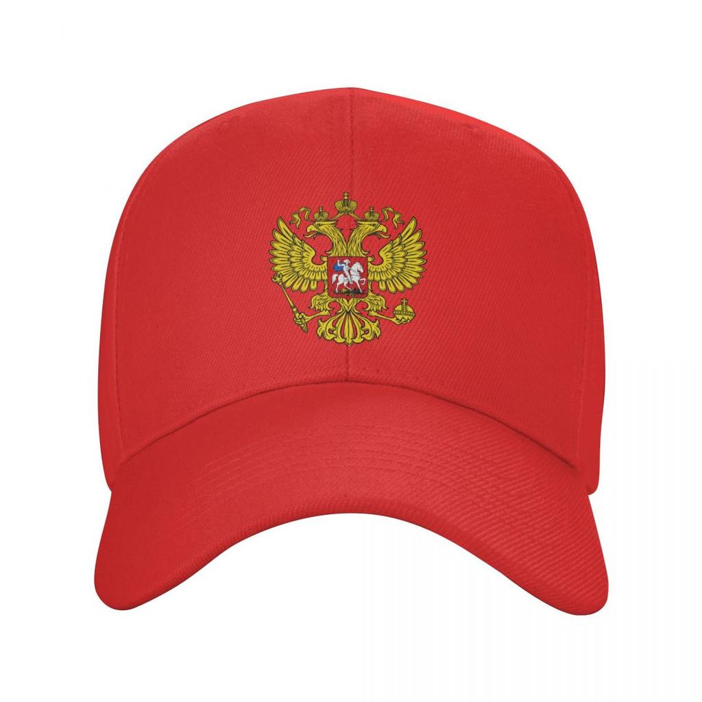 Coat Of Arms Of Russia Baseball Cap Women Unisex Breathable Russian Empire Dad Hat Performance Snapback Caps
